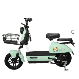 OEM Cute Style 500W 48V Electric Bicycle Multi-Color All Steel Frame E Scooter