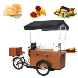 OEM Electric Adult Cargo Tricycle Customized Cargo Bike Basket Cycle with 3 Wheels Open Cafe Bike