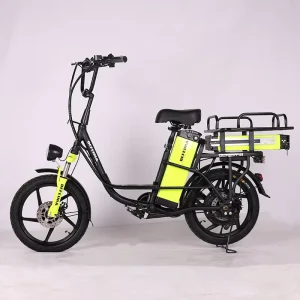 OEM Factory 18inch 60V Electro Bike 21Ah City Road Adults Long Range Cargo Freight Food Delivery Electric Bicycle 500W