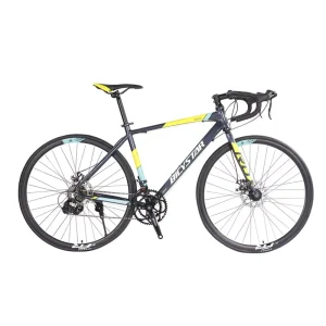 OEM Factory 21 Speed Race Roadbike 700c Road Bikes Men’s Cycle Disc Brake Steel Fork Road Bike Bicycle