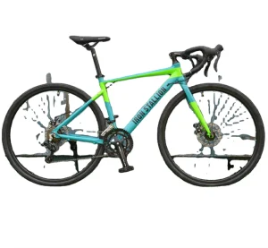 OEM Factory Road Bicycle 27.5inch Green Bike