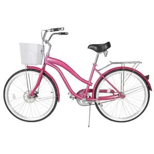 OEM Famale Single Speed Holland City Bike 26 28 Inch Woman Classic Bicycle City Bike With Basket Ladies