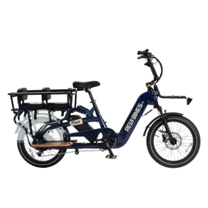 OEM Long Tail Cargo Ebike 48v 500w 750w Dual Batteries Alloy Electric Cargo Bikes Bicycle 15AH Two Wheeled Cargo