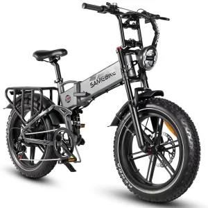 OEM ODM 48V 17Ah 20-Inch Fat-Tire 1200D Aluminum Alloy Electric Hybrid Bicycle