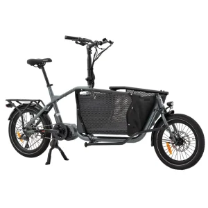 OEM ODM Factory Mini Cargo Bike Normal Cargobike Freight Bicycles Aluminum Frame 9 Speed Disc Brake