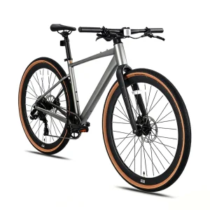 OEM/ODM Flat-bar Gravel Road Bike Manufacturer 700C Aluminum Alloy Carbon Fork 10 Speed Bicycle Custom Design Logo Accepted