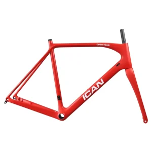 OEM Road Bike with Full Suspension Carbon Gravel Frame Set and C-Brake Carbon Fiber for Road Bicycles