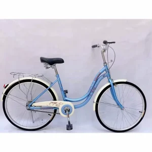 OEM Steel Frame Single Speed City Bikes Alloy Handlebar 26 Inch Adult Full Shockproof Frame Bicycles