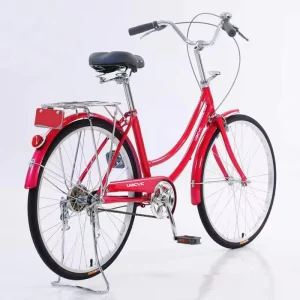 OEM Vintage City Bike 26inch Ladies Cruiser with Single Speed Comfortable Aluminum Alloy and Carbon Fibre 16kg Steel Fork