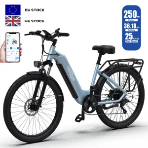 ONESPORT OT05 Electric Road City Bike Rear Hub Motor Women’s Ebike for Commuting