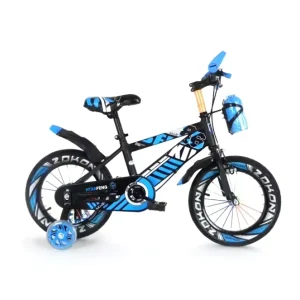 Oem Mtb Bike Mountain Bike Steel Cycling Kids 12 Inch Bicycle High Carbon Black Blue Kids Mountain Bike