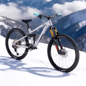 Off Road Competition Grey 27.5*2.4 inch Aluminum Alloy Hydraulic Disc 12 Speed Air Front Fork Mountain Bicycle For Adult