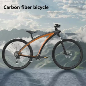 Off-road 28 Inch Carbon Fiber Frame Steel Lightweight Variable Speed Bicycle Mountain Bike for Men