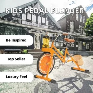 Orange Juice Machine Bicycle with Smoothies Fruit Blender for Kids 100% Eco-Friendly Entertainment Products