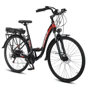 Original Manufacturer Electric Touring Bike Assisted Urban Leisure Lithium Battery Rear Hub Dual Disc Brake Electric Bicycle