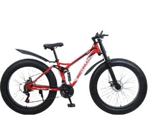 Other Bike 26* 4.0 Fat Tire Bike 21 Speed Full Suspending MTB by Cycles