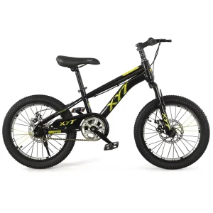 Outdoor 18” 20” 22” Kids Teenager Mountain Bike Carbon Steel Frame Disc Brake Children’s Bicycle for Girls Boys