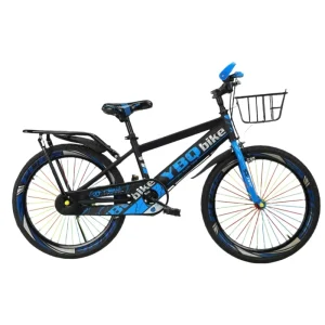 Outdoor 24 Inch Kids Teenager Mountain Bike Steel Frame Bicycle for 3 13 Years Old Boys & Girls Aluminum Fork