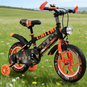 Outdoor Single Speed MTB Steel Frame Street Mountain Bike for Children with Adjustable Seat and Comfortable Saddle