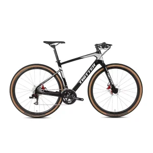PSEUDOIS Factory 700*40C Carbon Fiber Gravel Bike Full Hydraulic Disc Brake Straight Handlebar Road Bicycle