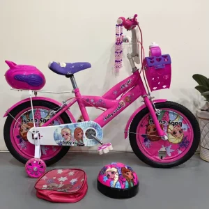Pink Color Princess 12 Inch Girls Bicicleta Children’s Bicycle Baby Cycle Kids Bike for 5 6 7 8 9 10 Years Girl