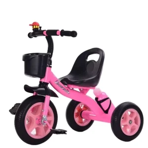 Plastic 3-Wheeled Baby Tricycle for 2-6 Year Old Children Children’s Bike