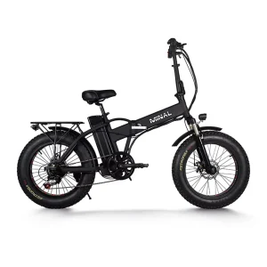 Popular Hot Sell Electric Bike Fat Tire 7-Speed Aluminum Alloy Frame 48V 350W 10A 20inch Integrated Lithium Battery EBike