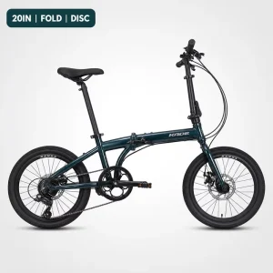 Portable 20 Inch 6 Speed Folding Bike with Aluminum Frame Suspension Fork Foldable Pedals for City Travel Buyers