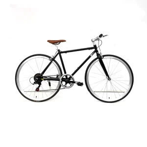 Professional Vintage Road Bike with Aluminum Alloy Rim Steel Frame 7 Speed