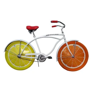 Promotion 26″ Beach Cruiser Bike with Advertisement Wheel Card