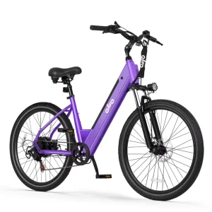 Qlife Cityone 2.0 Step Through 26 Inch Women’s Street Delivery Ebike 500w