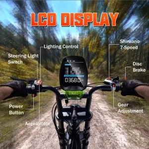 R9 Dual Electric Bicycle 48V 15Ah 25A Rear Hub Motor Disc-Brake Electric Bicycle for Urban and Family Use