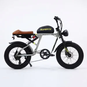RX 7 Speed Frame 20 Inch Fat Tire 48v Rear Hub Motor Electronic 400W 1000W Hybrid Ebike Electric City Bike
