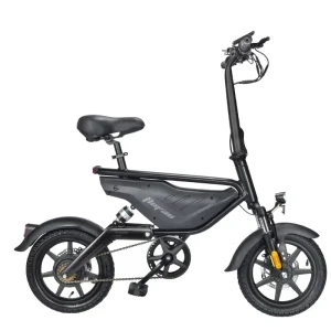 Rear Hub Motor Electric Bike Single Speed Aluminum Alloy Folding Bike