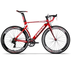 Red 14speed 700c Men’s and Women’s Road Bike Aluminum Frame Racing Bike