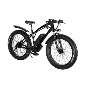 Removable Battery for Adult Mountain Off-Road 48V 500W/1000W Fat Tire E-Bike 26″ 45-60KM Range