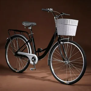 Retro Stylish Commuter Bike Elegant City Bicycle for Women Urban Commute