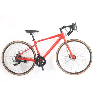 Road Bike High Carbon Steel Frame 21 Speed Disc Brake Road Sport Bike for Adults 700C