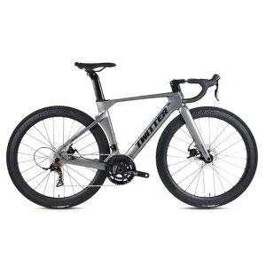 Road Bike R10 Road Bicycle Carbon Wheels Disc Brake 12*142mm Thru axle Rival 22 Speed Racing Carbon Road Bike