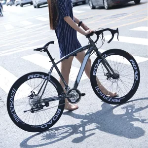 Road Bike Steel Frame 21 Speed Adult Racing Bicycle 700C for Sale