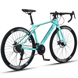 Road Bikes Bicycle Blueprints Curved Handlebars Disc Brakes Adult Men’s and Women’s Variable Speed Lightweight Riding