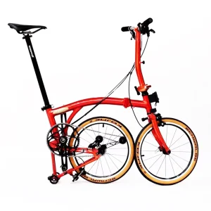 S5 Trifolding 16 Inch Folding Bicycle Aluminium Alloy 349 Wheels Bike