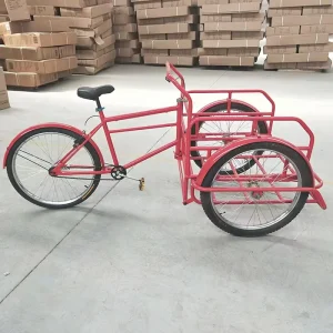 SKYLIKEDOME Single Speed 26″ Cargo Bike with 85kg Load Capacity Front Loading Off Road On Road Use