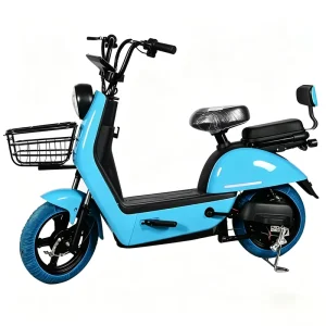 Safe and Stylish Adults Electric Bicycle with Durable Disc Brakes 14 Inch City E-Bike Electric Bike Lead Acid Electric Bicycle
