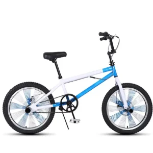 Sell BMX Bike 20 Inch Freestyle Bicycles BMX Racing Bike with V Brakes and Encrypted Color Spokes