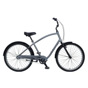 Single Speed Men’s Beach Bicycle Fat Tire Adult Beach Bike City Bicycle Pedal Brake Sale Alloy Beach Cruiser