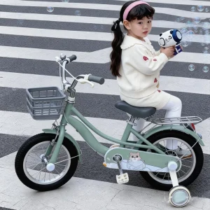 Single-speed 6-8 Year Old Girl’s Balance Bike Children’s Bike Baby Bicycle for 2-8 Years Old