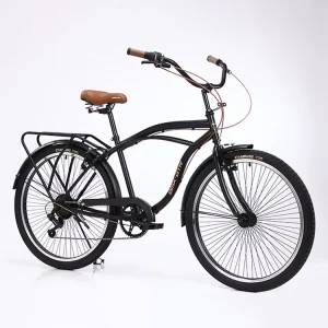 Steel Frame Brake 7 Speed Low Rider Beach Cruiser Bike Cruiser Bikes City Bike