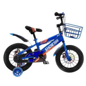 Steel Single Speed Kids Bikes for 3-12 Years Old with Training Wheels City Quality for Boys and Girls