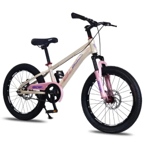 Steel Single Speed Mountain Bike for Kids with Disc Brakes and Adjustable Saddle EU Warehouse Children’s Bicycle